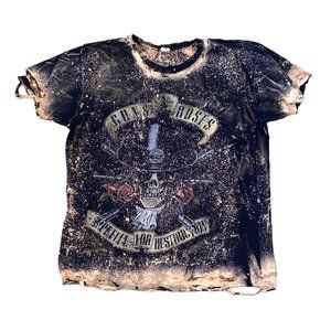 Ultra Distressed Super Soft Guns n Roses Band Tee